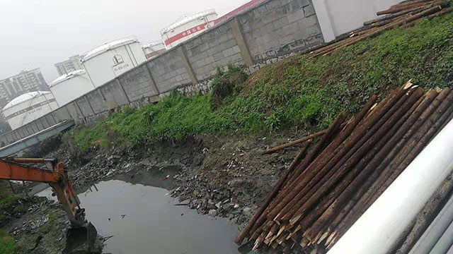河道護(hù)坡木樁 河道護(hù)坡木樁